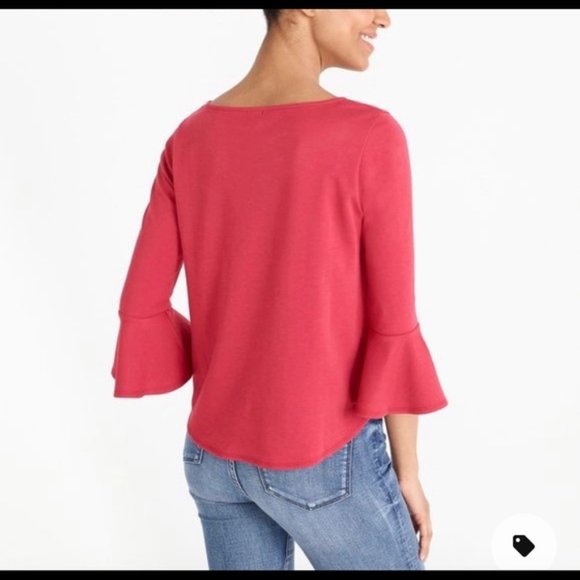 J.Crew Mercantile Bell Sleeved Top - Picture 2 of 5
